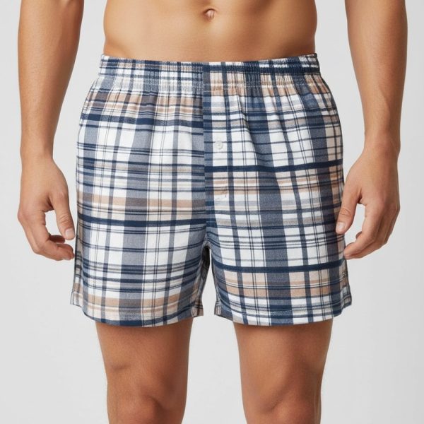 Boxers Masculinos 100% Algodão Pack de 3