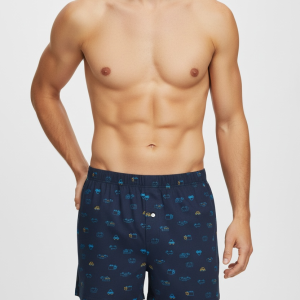 Boxers Masculinos 100% Algodão Pack 3
