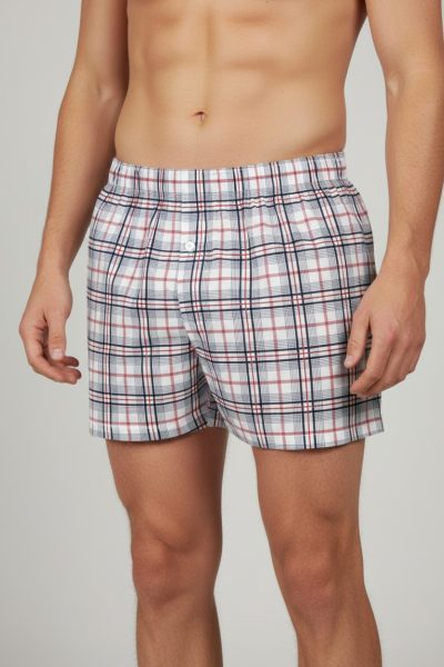 Boxers Masculinos 100% Algodão Pack 2