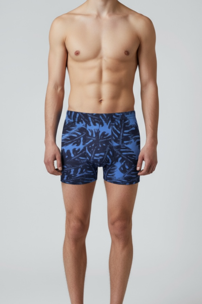 Boxers De Homem Azul Estampado Pack 3
