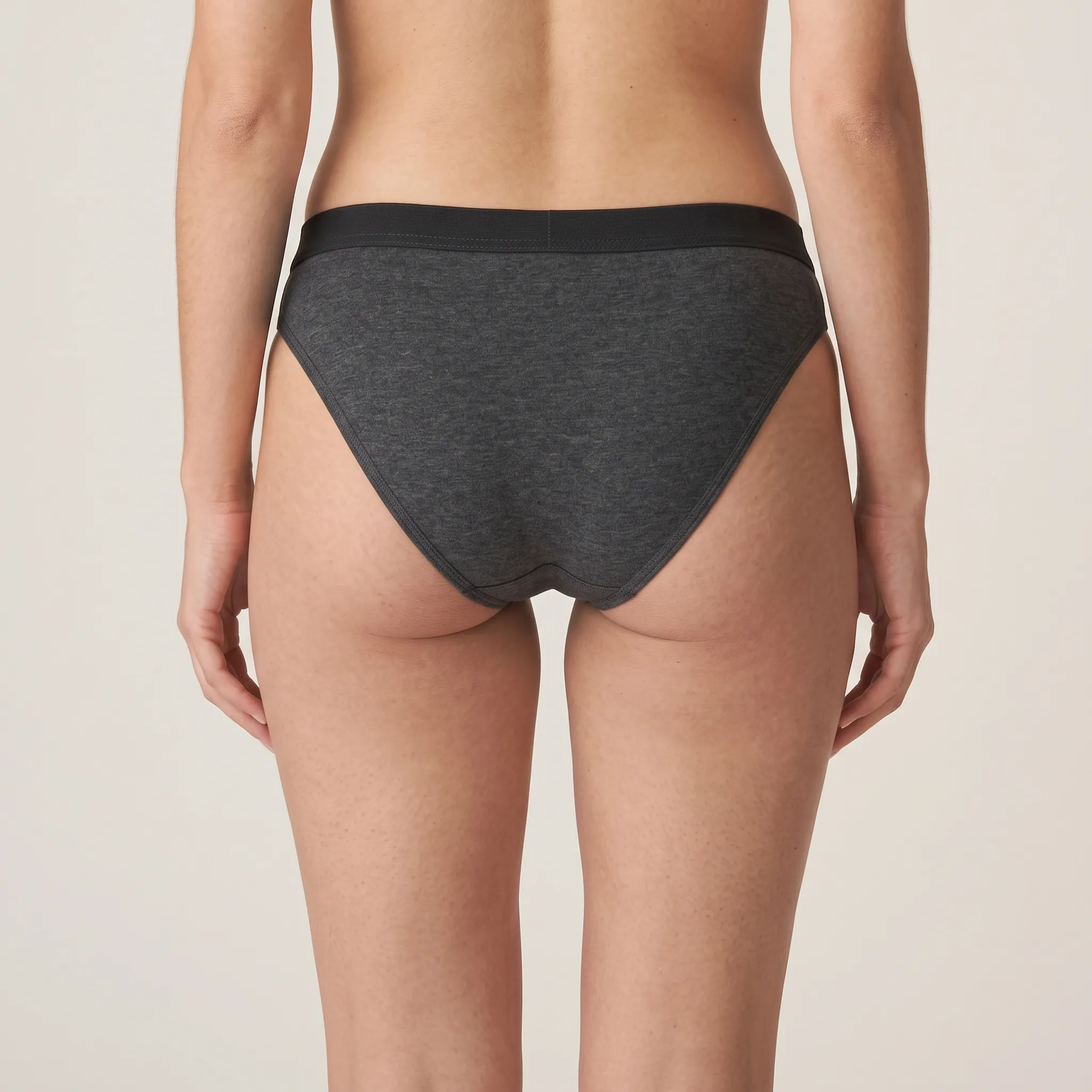 Cuecas de Algodão para Mulher antracite