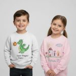 personalizar sweatshirt para criança