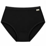 Cuecas pretas de cintura alta bellintima