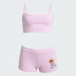 Conjunto de Boxers com Top de Menina