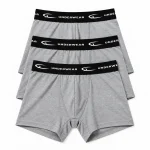 Pack 3 Boxers Homem Cinzento