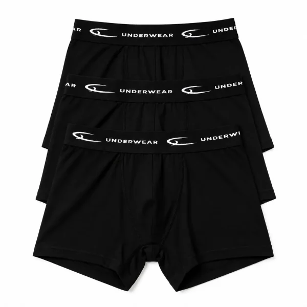 Boxers Homem Pretos Pack 3 | Gonçalo Underwear