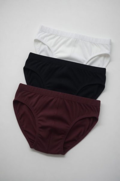 Cuecas Homem Pack 3 – Preto, Branco e Bordô