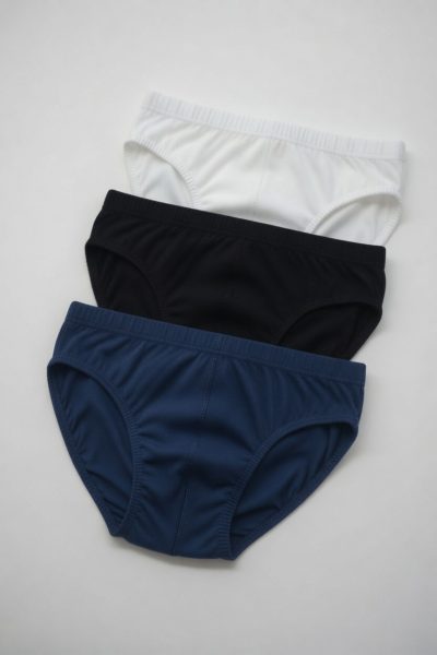 Cuecas Homem de Pack 3 – Preto, Branco e Azul Marinho