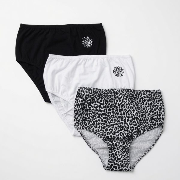 Cuecas Algodão para Mulher Pack de 3