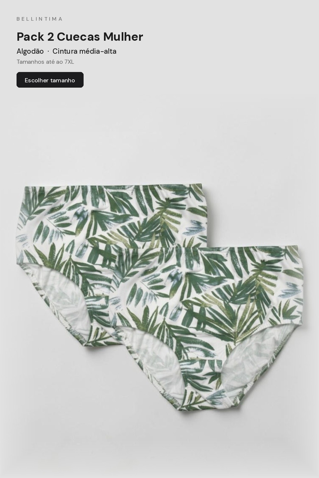 cuecas mulher tamanhos do s ao 7 xl