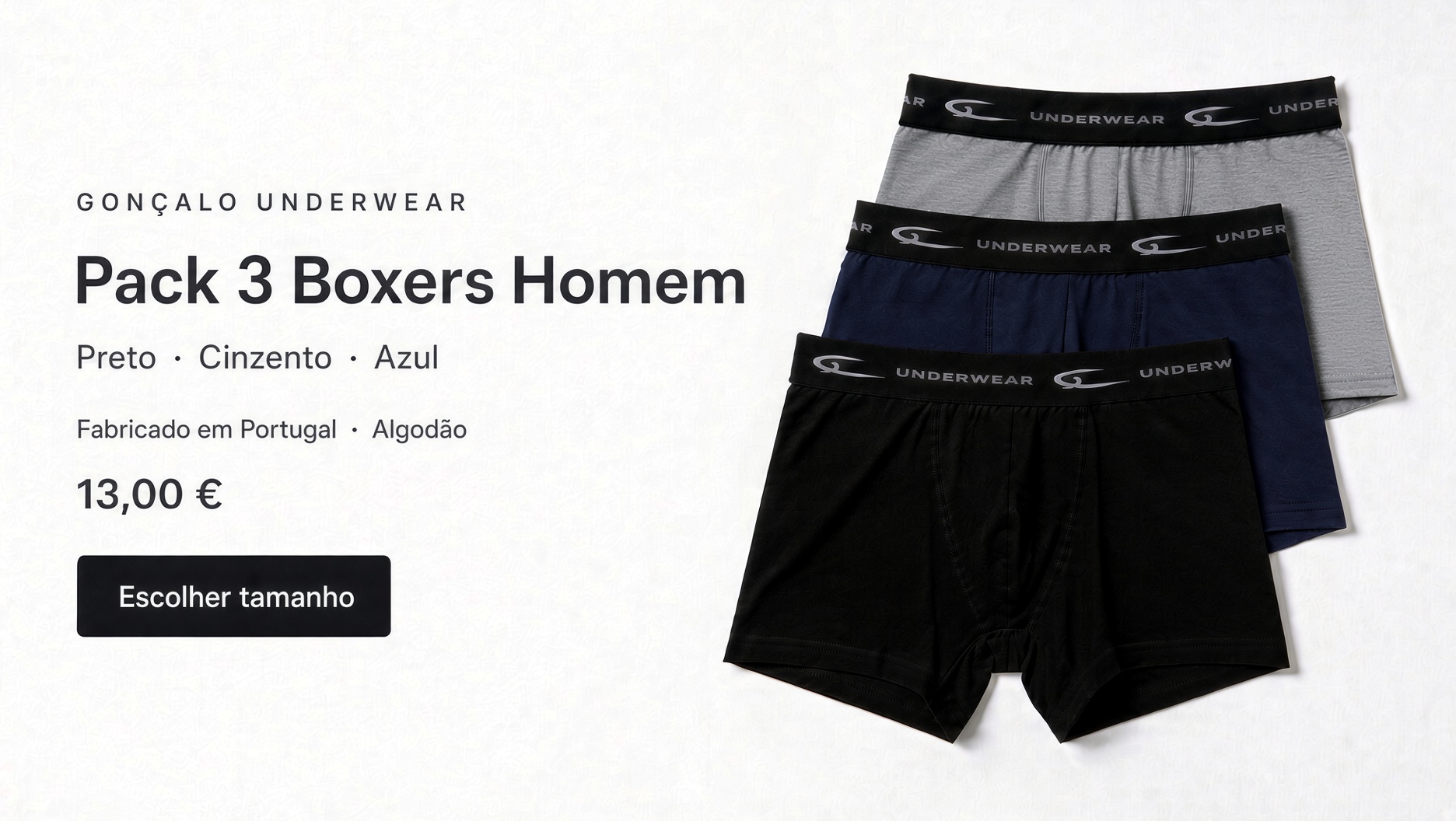 boxers homem