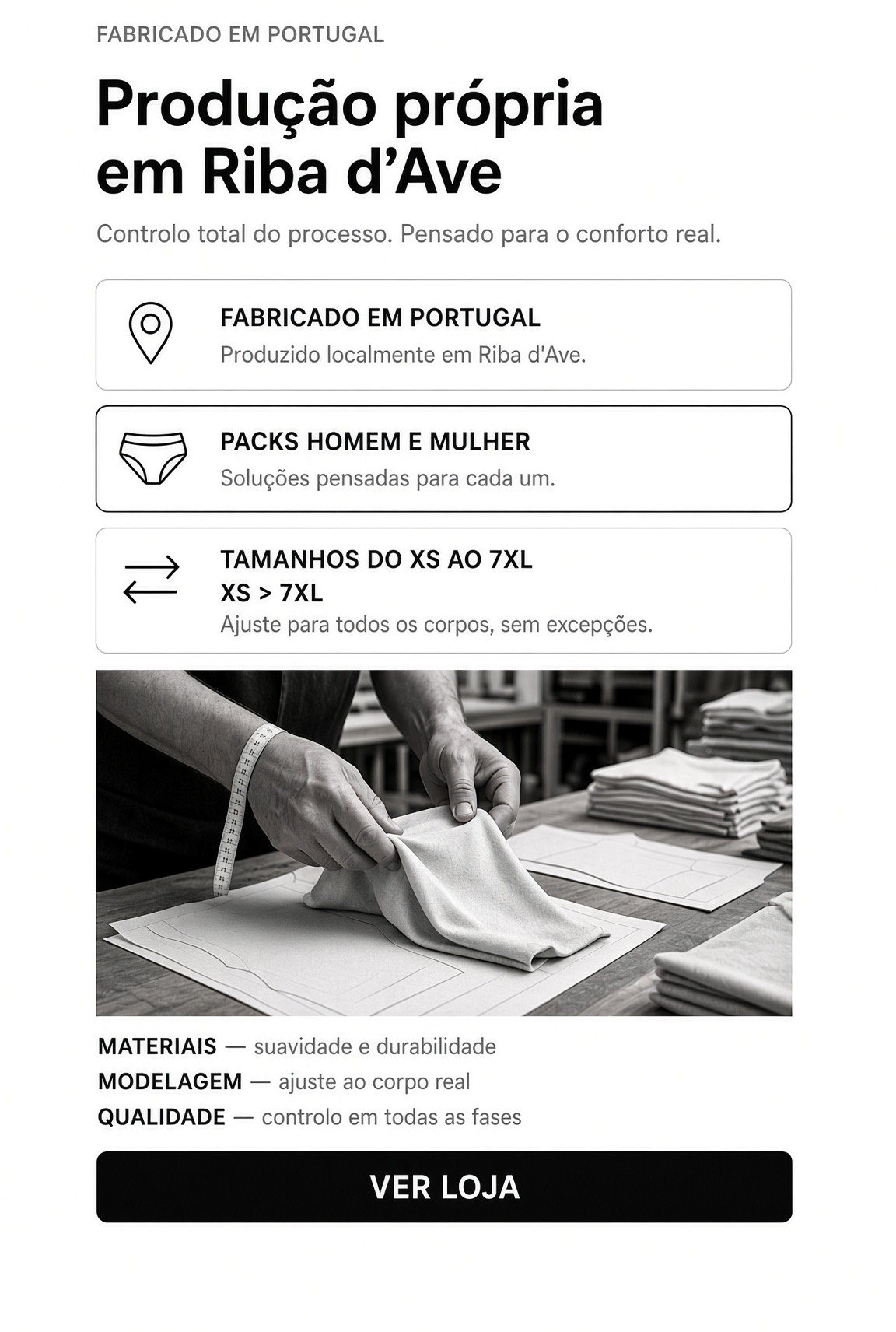 produção própria em riba d'ave