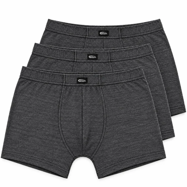 Boxers Homem Antracite Pack 3