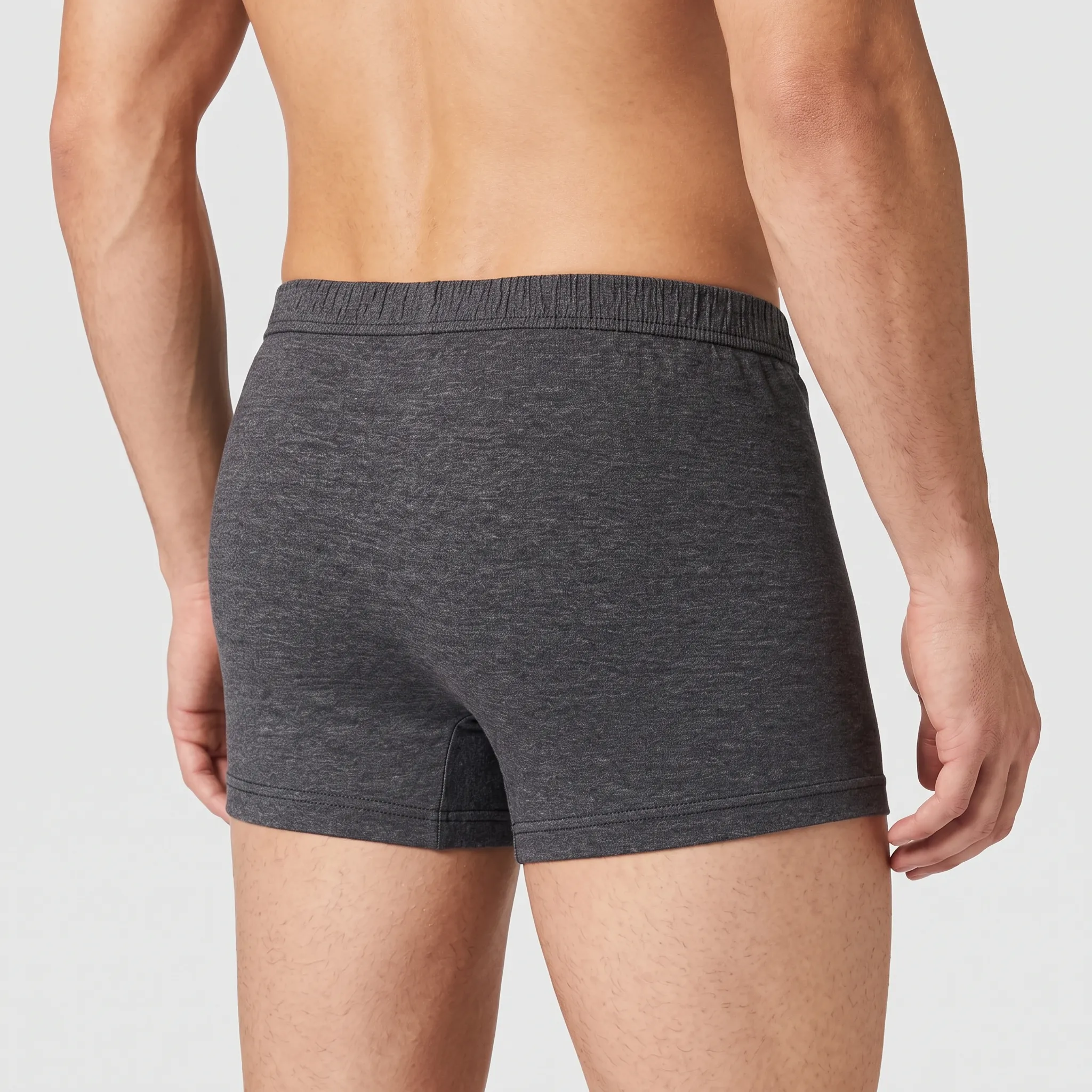 Boxers Homem Antracite lateral