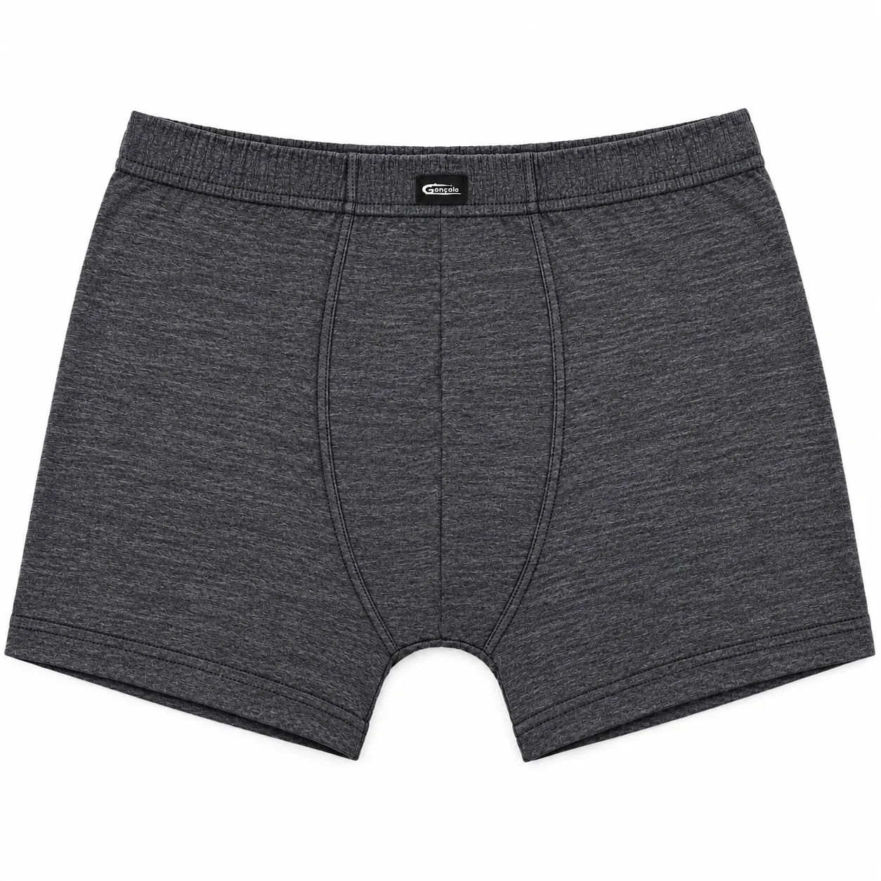 boxers homem antracite frente
