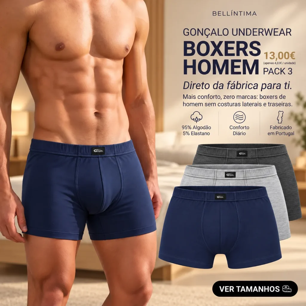 roupa interior portuguesa boxers sem costura