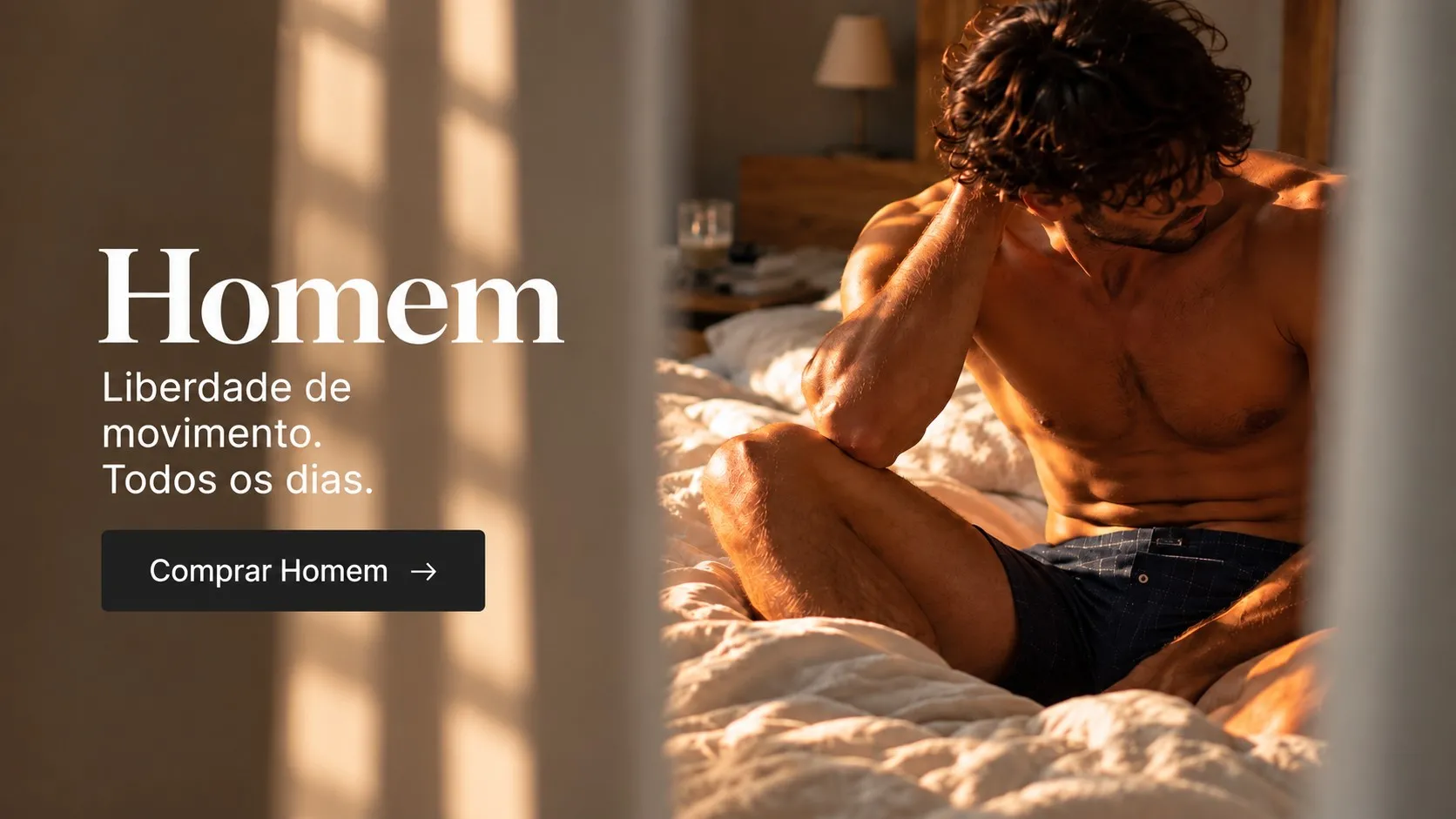 roupa interior homem